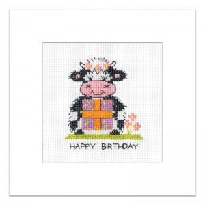 Cross stitch kit Milkshake...