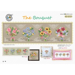 Borduurpatroon The Bouquet...