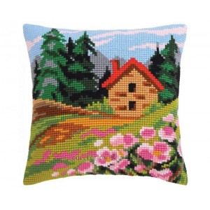 Cushion cross stitch kit...