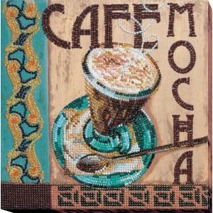 Kralen borduurpakket Mocha...