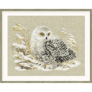 Cross Stitch Kit White Owl...