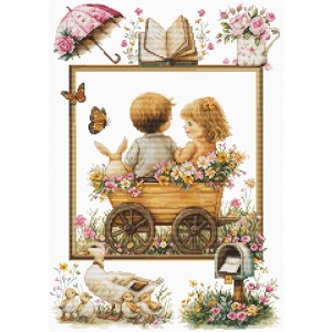 Cross stitch kit The...