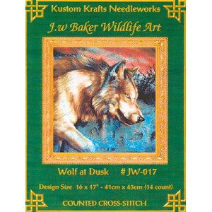 Cross Stitch Chart Wolf at...