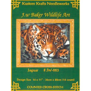 Borduurpatroon Jaguar -...