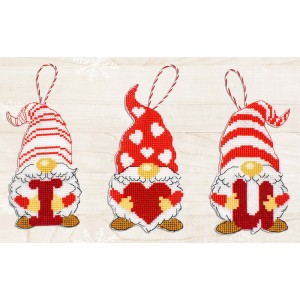 Cross stitch kit Gnomes of...
