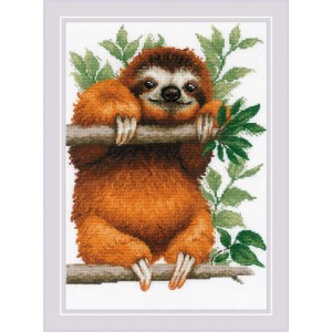 Borduurpakket Sloth - RIOLIS