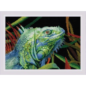 Borduurpakket Iguana - RIOLIS