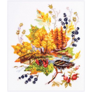 Cross stitch kit Autumn...