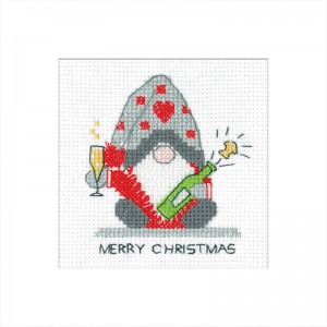 Cross stitch kit Gonk Card...