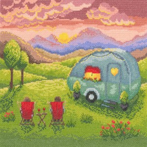 Cross stitch kit Lucy...