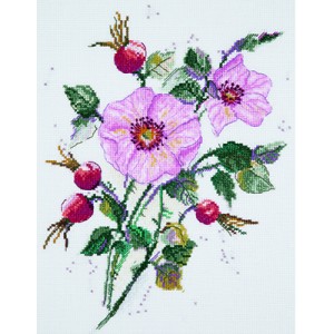Borduurpakket Wild Rose in...