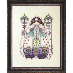 Cross stitch chart The Muse...