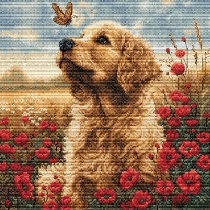 Cross stitch kit Meeting in...