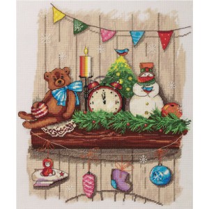 Cross stitch kit The Mantel...