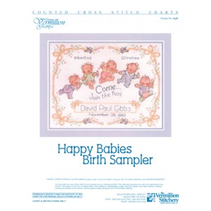 Cross Stitch Chart Happy...