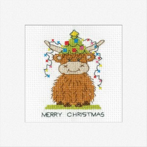 Borduurpakket Highland Card...