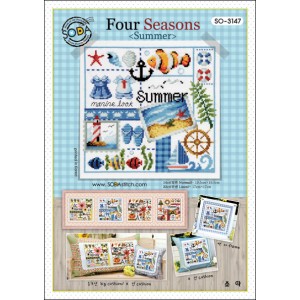Borduurpatroon Four Seasons...
