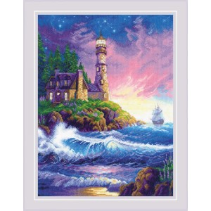 Cross stitch kit Lighthouse...