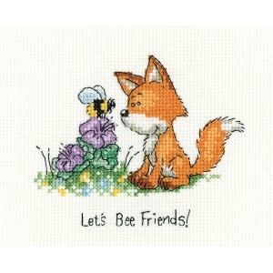 Cross stitch kit Let's Bee...
