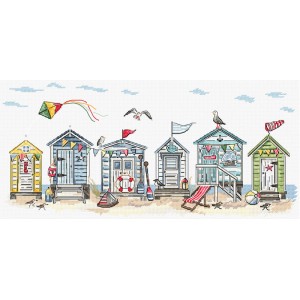 Cross stitch chart Seaside...