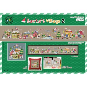 Cross Stitch Chart Santa's...