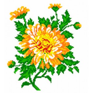 Pre-printed Aida Calendula...