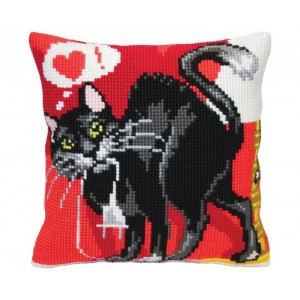 Cushion cross stitch kit...