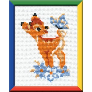 Borduurpakket Bamby - RIOLIS