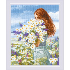 Cross stitch kit Chamomile...