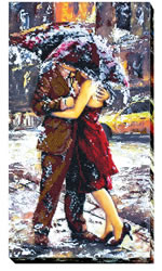 Kralen borduurpakket Love Story  2 - Abris Art