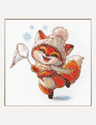 Borduurpakket Playful Fox - Aine