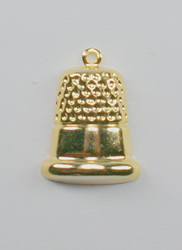 Charms Gold Thimble - Birdhouse Enterprise