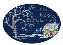 Borduurpakket Christmas Card - Midwinter  - Bothy Threads