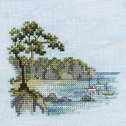 Cross stitch kit Minuets - Headland  - Bothy Threads