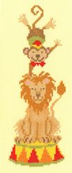 Cross stitch kit Little Stitchers Jump - The Greatest Showmen - Bothy Threads