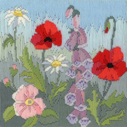 Borduurpakket Rose Swalwell - Long Stitch Seasons - Summer - Bothy Threads