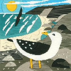 Borduurpakket Matt Johnson - Seagulls - Bothy Threads