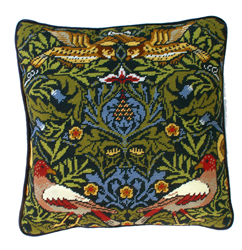 Petit Point stitch kit William Morris - Bird - Bothy Threads