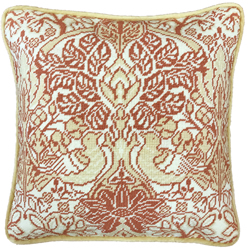 Petit Point borduurpakket William Morris - Dove And Rose Tapestry - Bothy Threads