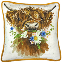 Petit Point borduurpakket Hannah Dale - Daisy Coo Tapestry - Bothy Threads