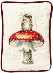 Petit Point borduurpakket Hannah Dale - He's A Fun-gi Tapestry - Bothy Threads