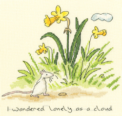 Borduurpakket Anita Jeram - Lonely as a Cloud - Bothy Threads