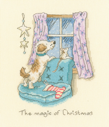 Cross stitch kit Anita Jeram - The magic of Christmas - Bothy Threads