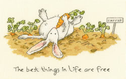 Cross stitch kit Anita Jeram - The best things - Bothy Threads