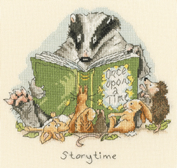 Borduurpakket Anita Jeram - Storytime - Bothy Threads
