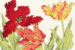 Cross stitch kit Tulip Blooms - Bothy Threads