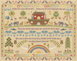 Borduurpakket Bothy Designs - Heirloom Noah's Ark - Bothy Threads