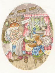 Cross stitch kit Simon Taylor-Kielty - Breakfast In Bed - Bothy Threads