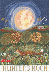 Cross stitch kit Lizzie Spikes - Hunter's Moon - Bothy Threads