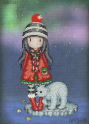 Borduurpakket Gorjuss - Aurora - Bothy Threads